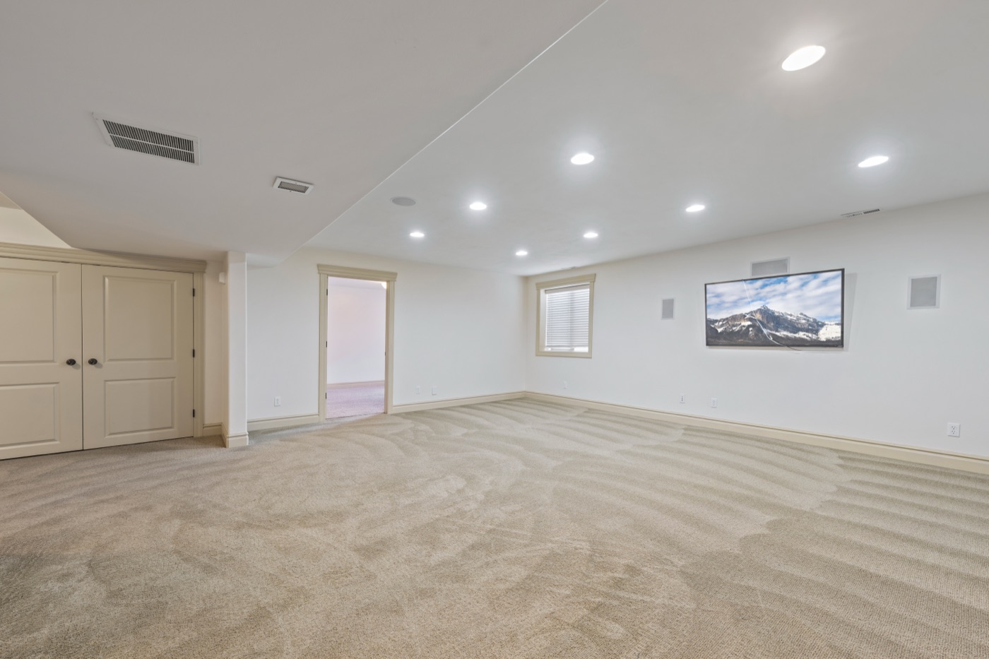 Lower level family room alternate view